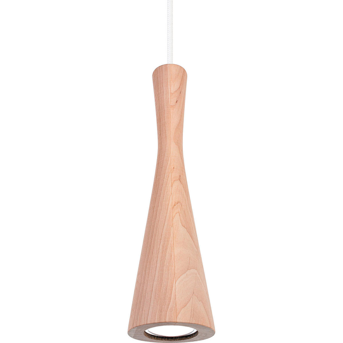 ZÁVĚSNÉ SVÍTIDLO, 10/90-140 cm  - bílá/barvy olše, Natur, dřevo (10/90-140cm)
