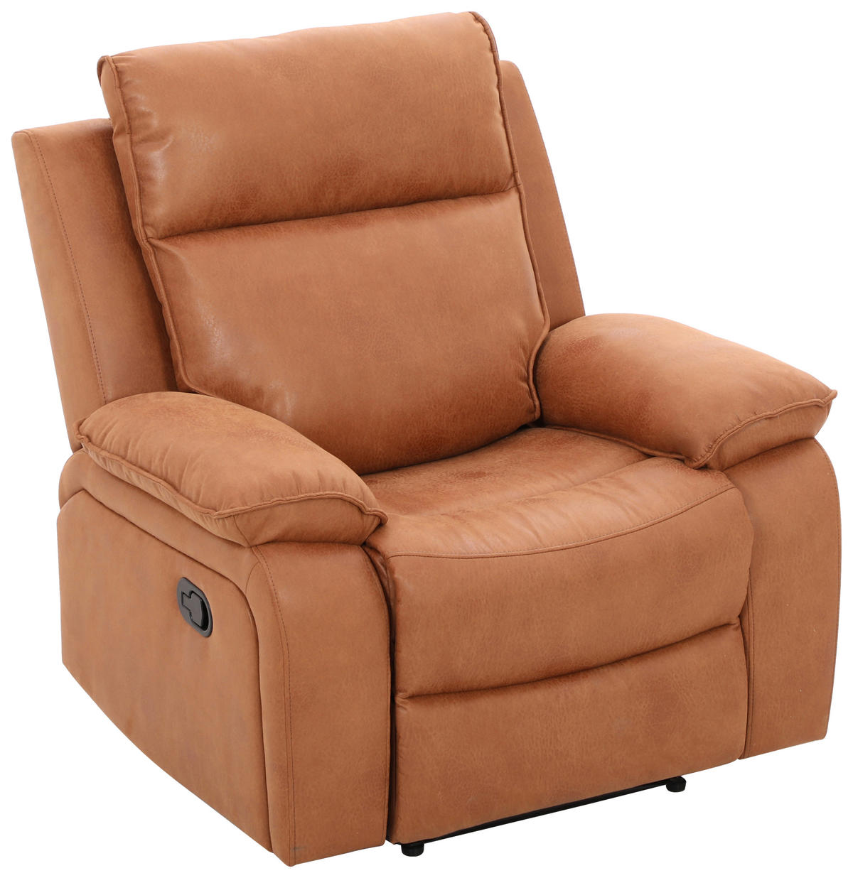 SITZGARNITUR Mikrofaser Cappuccino  - Schwarz/Cappuccino, Design, Holz/Kunststoff (215/101/97cm) - Livetastic