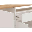 SIDEBOARD  in 179,5/94/40 cm  - Weiß/Eiche Artisan, Basics, Holzwerkstoff (179,5/94/40cm) - Carryhome