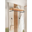 GARDEROBENPANEEL in 60/151/30 cm - Kaschmir/Eichefarben, Basics, Holzwerkstoff (60/151/30cm) - Xora