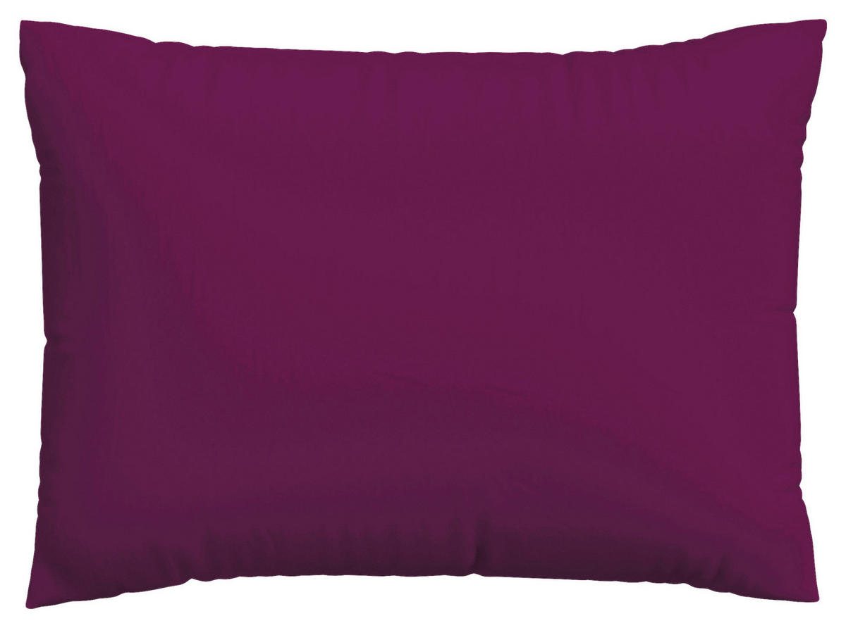 KOPFPOLSTERBEZUG EASY JERSEY 70/90 cm  - Beere, Basics, Textil (70/90cm) - Schlafgut