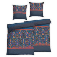 BETTWÄSCHE 4-teilig Flanell 135/200 cm  - Blau, Design, Textil (135/200cm) - Florella