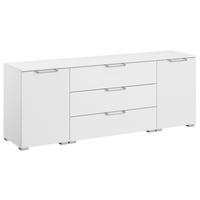 SIDEBOARD  in 160/61/42 cm  - Silberfarben/Alufarben, Design, Holzwerkstoff/Kunststoff (160/61/42cm) - Novel