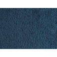 HOCKER Chenille Dunkelblau  - Silberfarben/Dunkelblau, Design, Kunststoff/Textil (142/46/100cm) - Carryhome