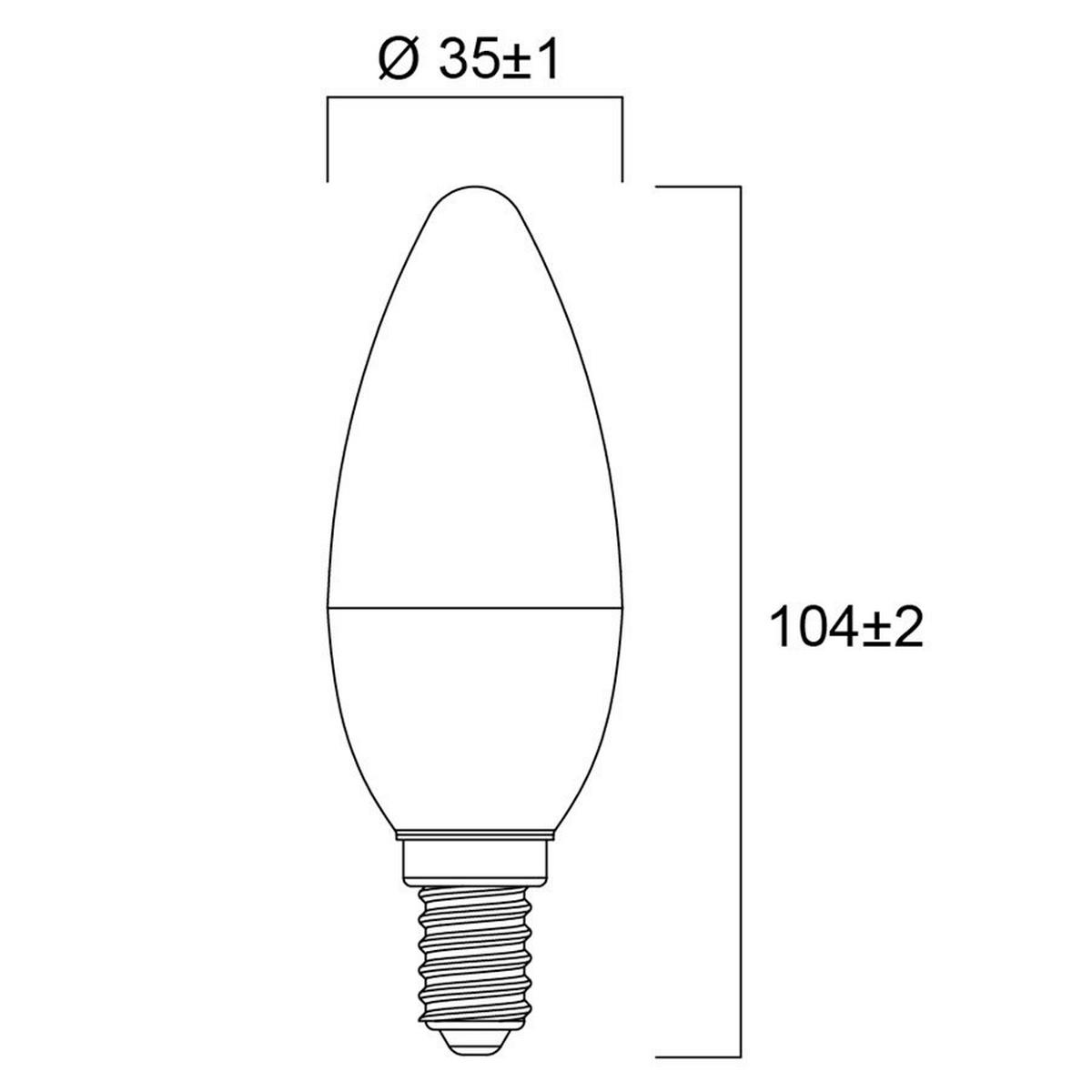 LED IZZÓ   E14  - Basics (3.5/10.4cm)