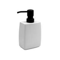 SEIFENSPENDER Kunststoff  - Weiss/Schwarz, Basics, Kunststoff (9/17/6cm) - Sadena