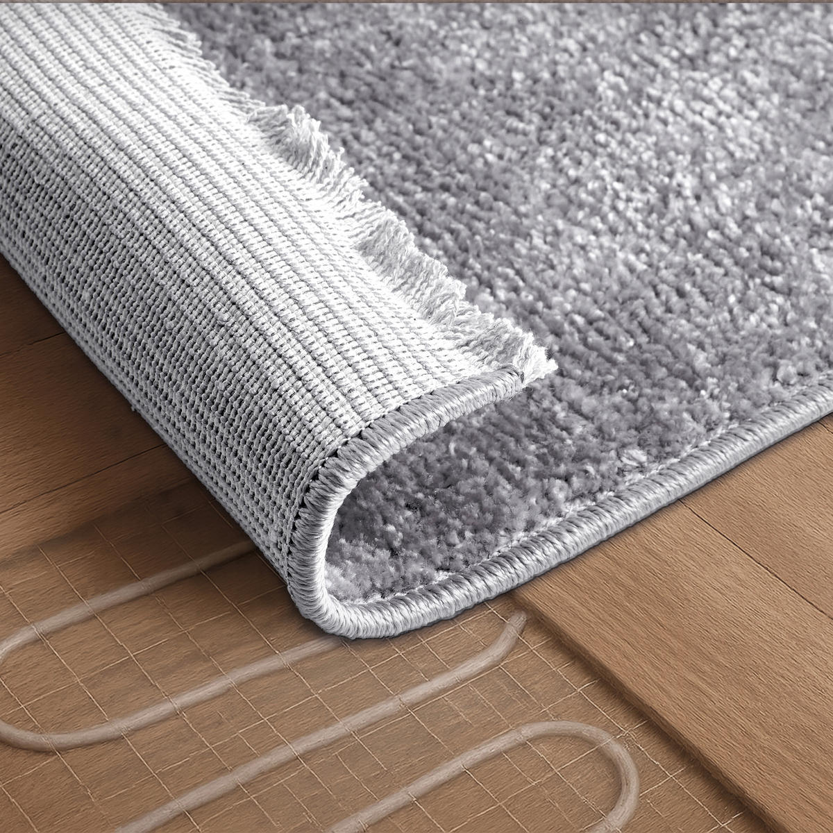 WEBTEPPICH 160/230 cm Stevie Grau rechteckig  - Grau, Basics, Kunststoff (160/230cm) - Astra