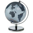 GLOBUS - Grau, Basics, Glas/Metall (21/29/22cm) - Ambia Home