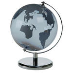 GLOBUS - Grau, Basics, Glas/Metall (21/29/22cm) - Ambia Home