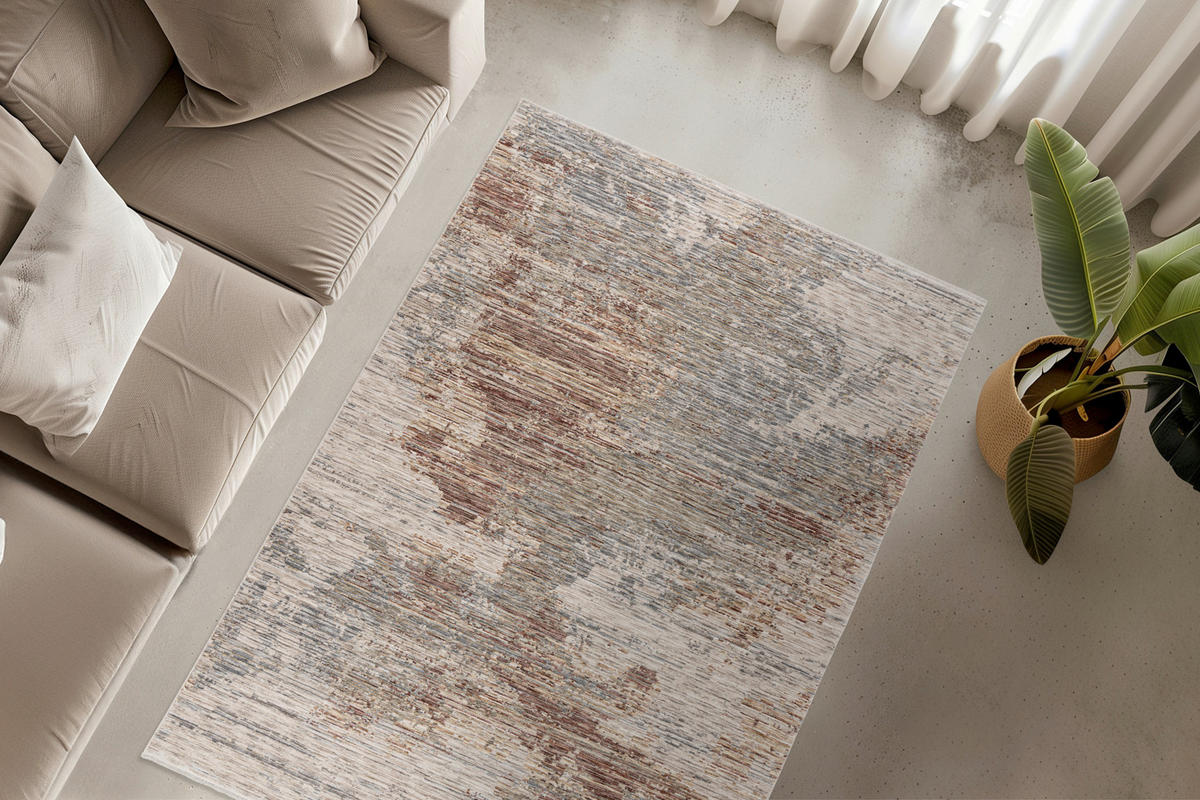 PLOCHO TKANÝ KOBEREC, 120/170 cm, viacfarebná - viacfarebná, Basics, textil (120/170cm)