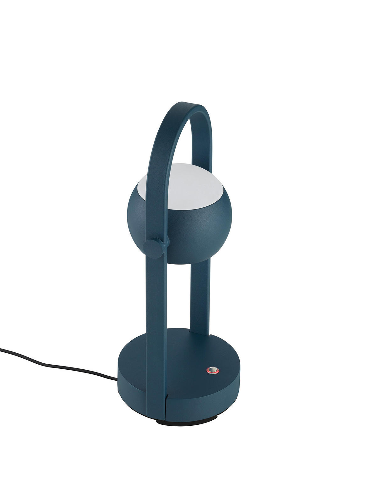 LED-TISCHLEUCHTE Cannon 12/30,5 cm   - Blau, KONVENTIONELL, Metall (12/30,5cm) - Musterring
