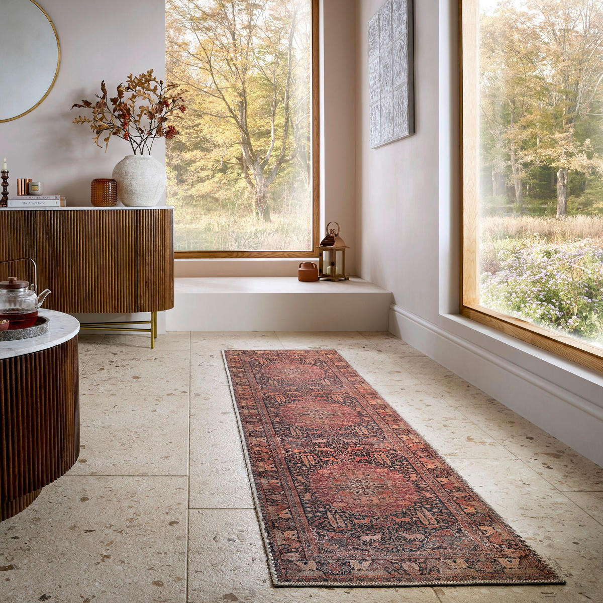 LÄUFER 60/230 cm Rot  - Rot, MODERN, Textil (60/230cm) - Xora