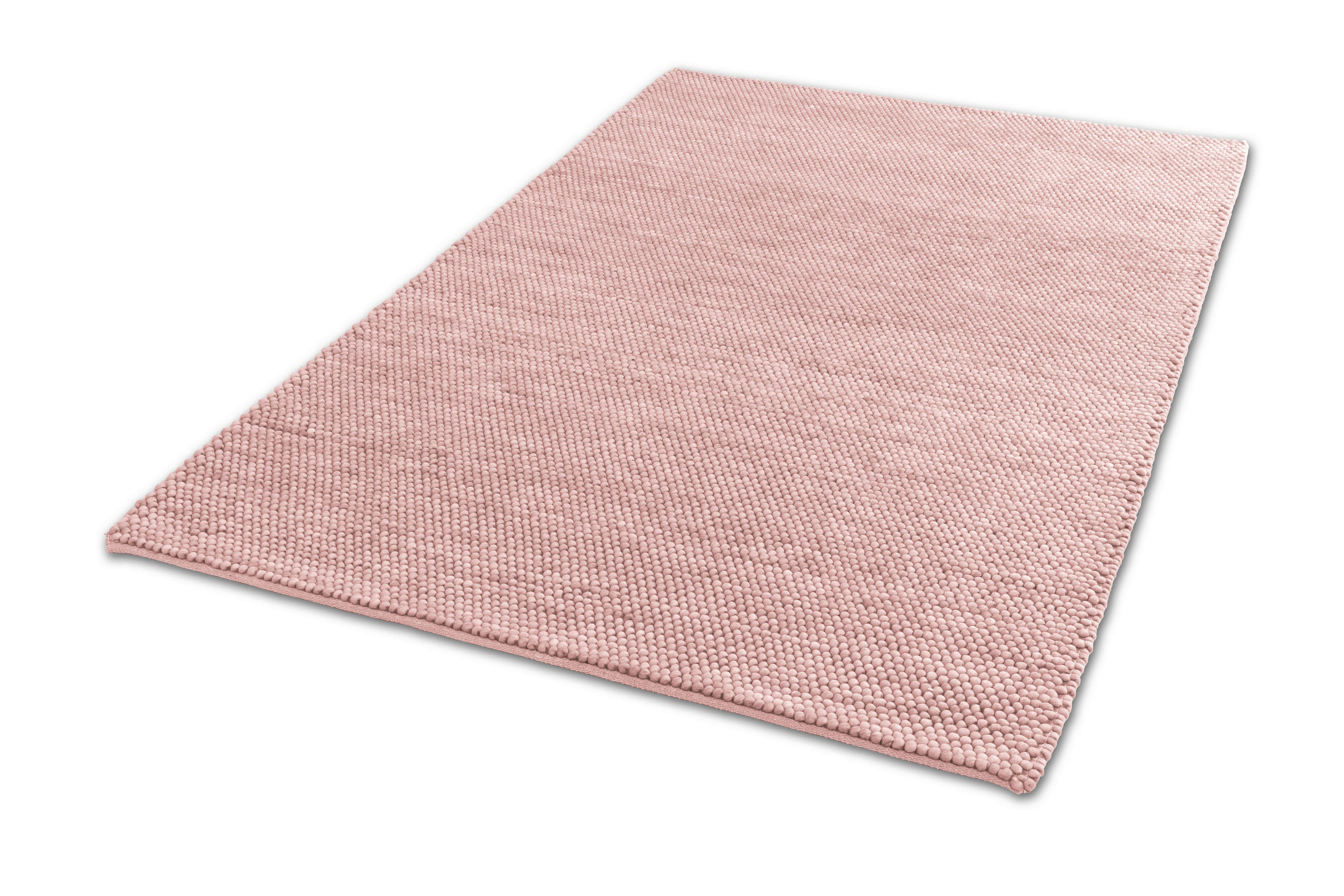 HANDWEBTEPPICH 70/140 cm Poppy Rosa  - Rosa, KONVENTIONELL, Textil (70/140cm) - Schöner Wohnen