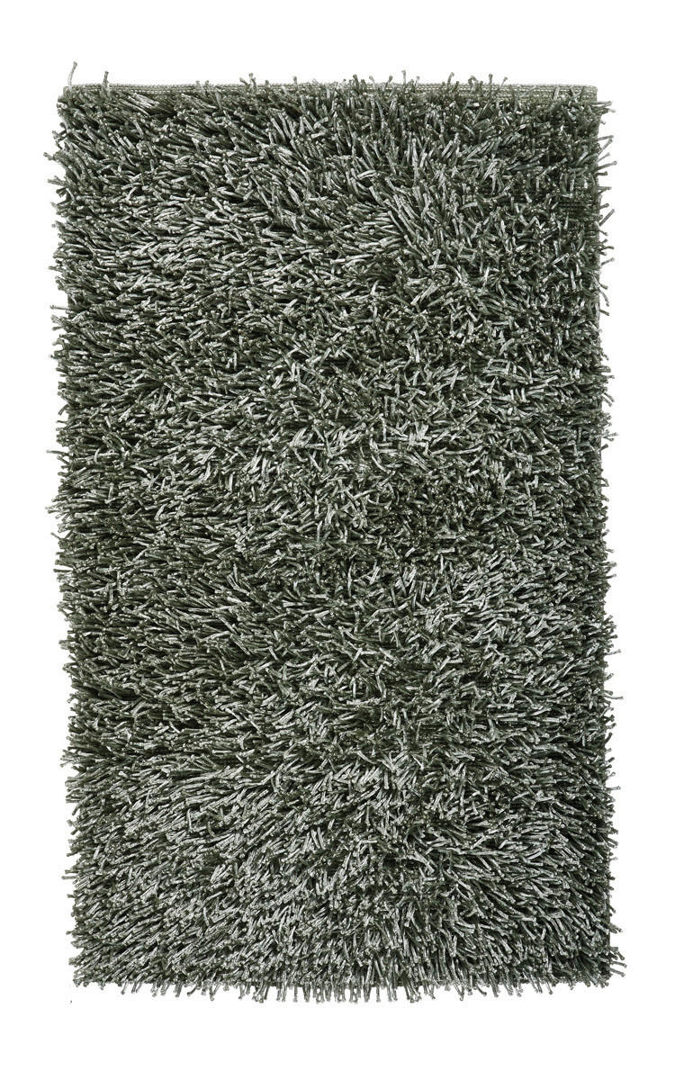 BADTEPPICH Kemen Dunkelgrün 80/160 cm  - Dunkelgrün, Basics, Kunststoff/Textil (80/160cm) - Aquanova