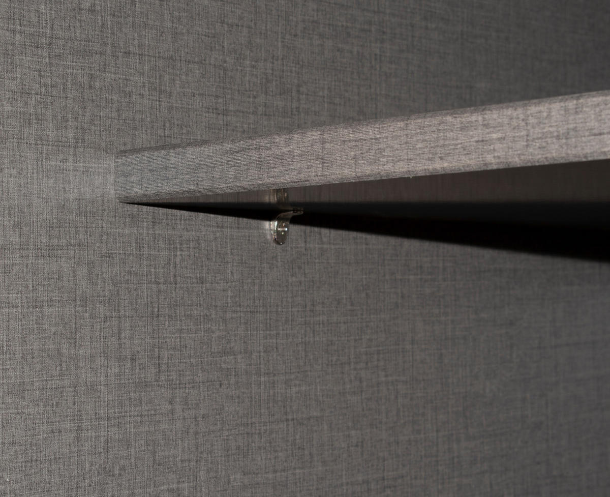 DREHTÜRENSCHRANK 250/223/62 cm,  in Grau, Weiß, 5-türig  - Weiß/Grau, KONVENTIONELL, Holzwerkstoff/Metall (250/223/62cm) - Novel