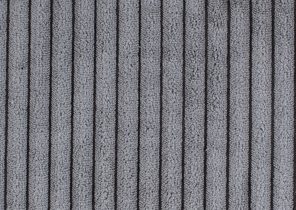 ECKSOFA in Cord Dunkelgrau  - Dunkelgrau/Schwarz, MODERN, Kunststoff/Textil (150/245cm) - Carryhome