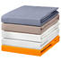 SPANNBETTTUCH Jersey Graphitfarben bügelfrei, für Wasserbetten geeignet - Graphitfarben, Basics, Textil (150/200cm) - Esposa