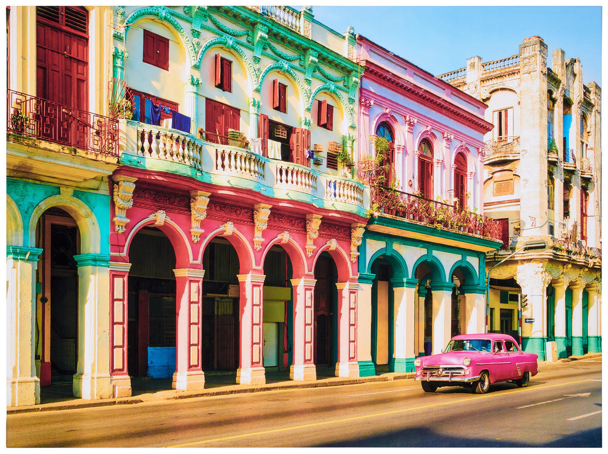 LEINWANDBILD Architektur  - Multicolor, KONVENTIONELL, Holz/Papier (135/100/3cm) - Euroart