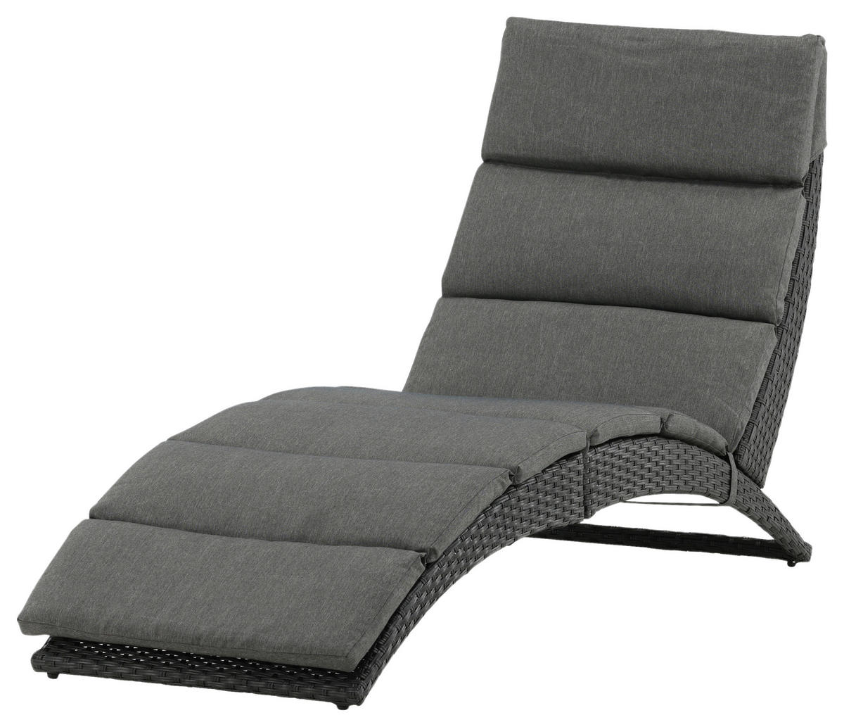 SOLSÄNG   64/84/158 cm  - svart, Klassisk, plast (64/84/158cm) - Gardenson