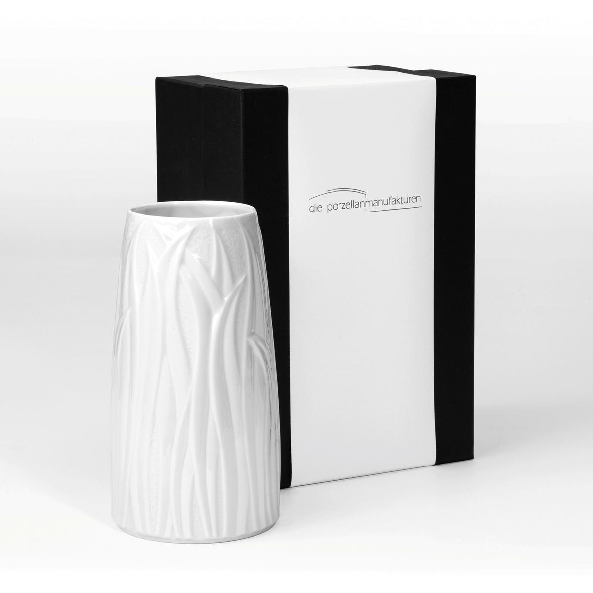 VAZA    23 cm  keramika  - bijela, Basics, keramika (23cm) - Seltmann Weiden