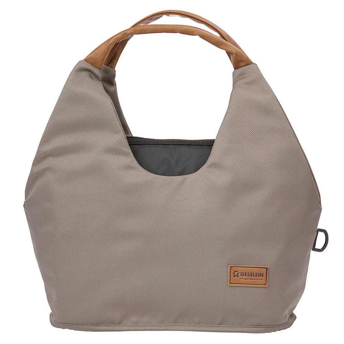 KOMBIKINDERWAGEN Fusion Panorama Lyx Set inkl. Wickelrucksack  - Taupe/Schwarz, Basics, Textil/Metall (57/129/100cm) - Gesslein