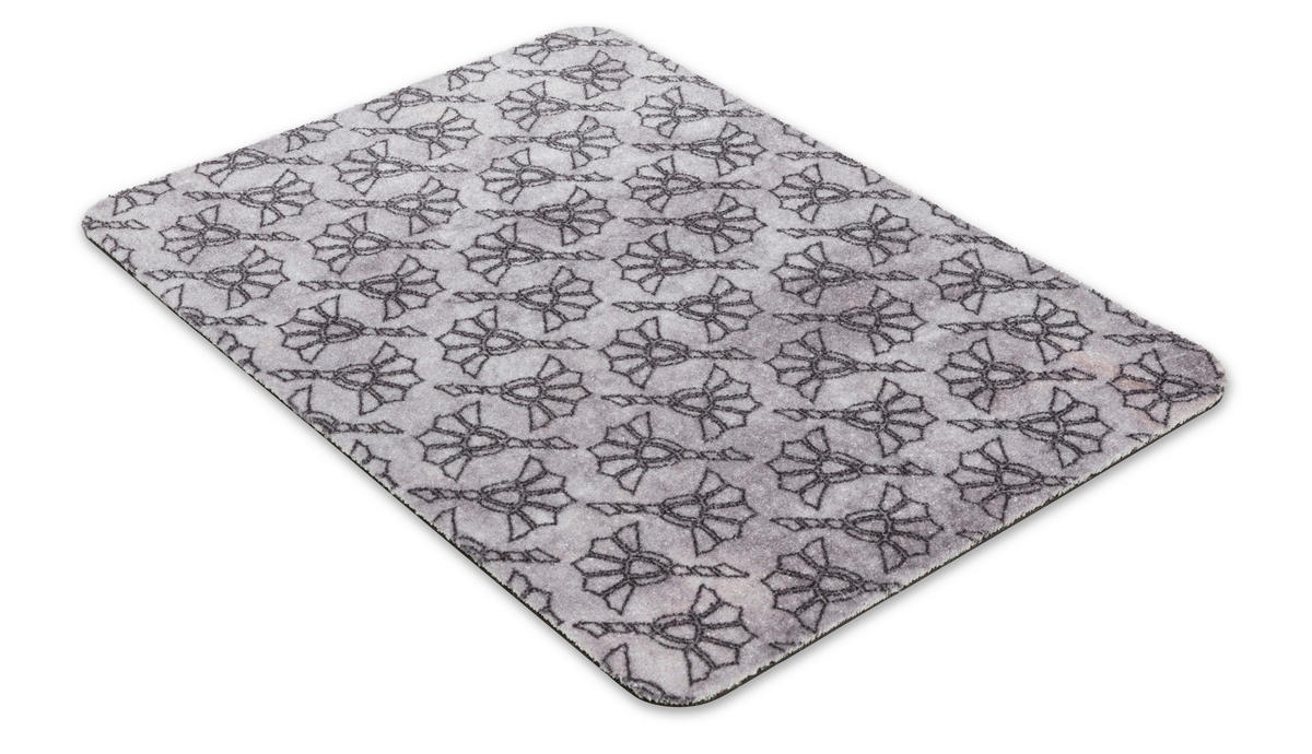 FUSSMATTE - Grau, Design, Kunststoff (50/70cm) - Joop!