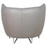 SESSEL in Textil Hellgrau - Chromfarben/Hellgrau, Design, Textil (83/66/69cm) - Carryhome SESSEL in Textil Hellgrau - Chromfarben/Hellgrau, Design, Textil (83/66/69cm) - Carryhome