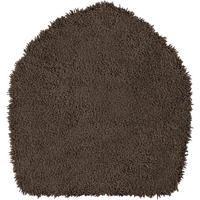 WC-DECKELBEZUG Taupe 47/53 cm  - Taupe, Basics, Textil (47/53cm) - Grund