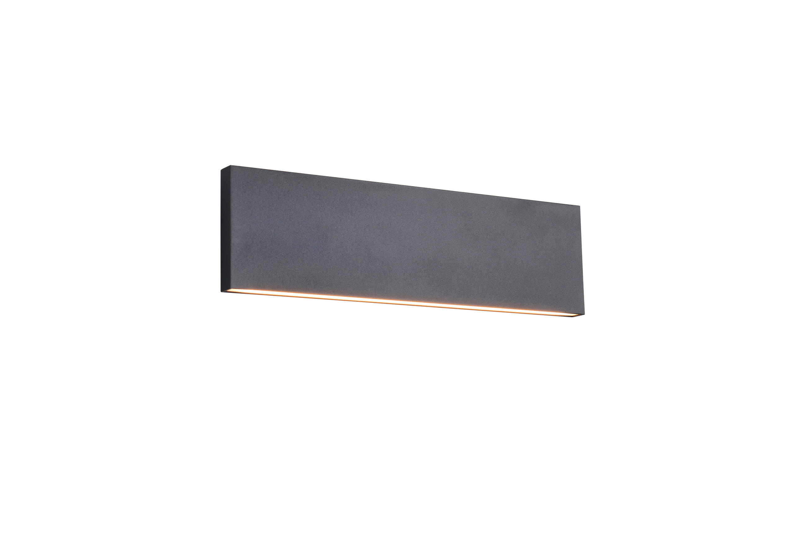 LED-WANDLEUCHTE 28/4,5/8 cm  - Schwarz, Design, Kunststoff/Metall (28/4,5/8cm) - Novel