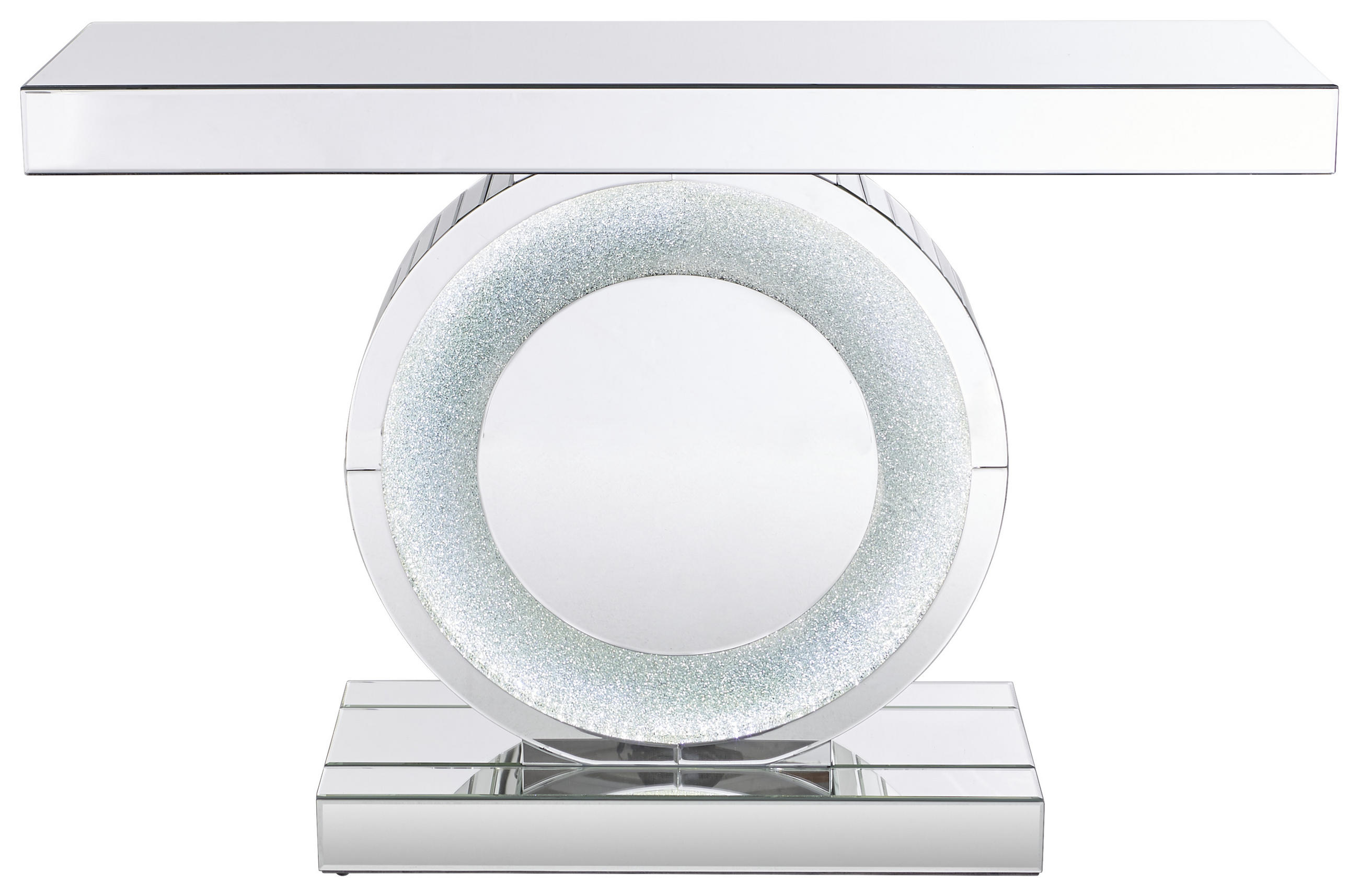 KONSOLBORD i glas, trämaterial 119,5/35,5/80 cm    - Lifestyle, trämaterial/glas (119,5/35,5/80cm) - Xora