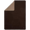 PLÄD FRAME 150/200 cm  - brun/taupe, Design, textil (150/200cm) - Dieter Knoll