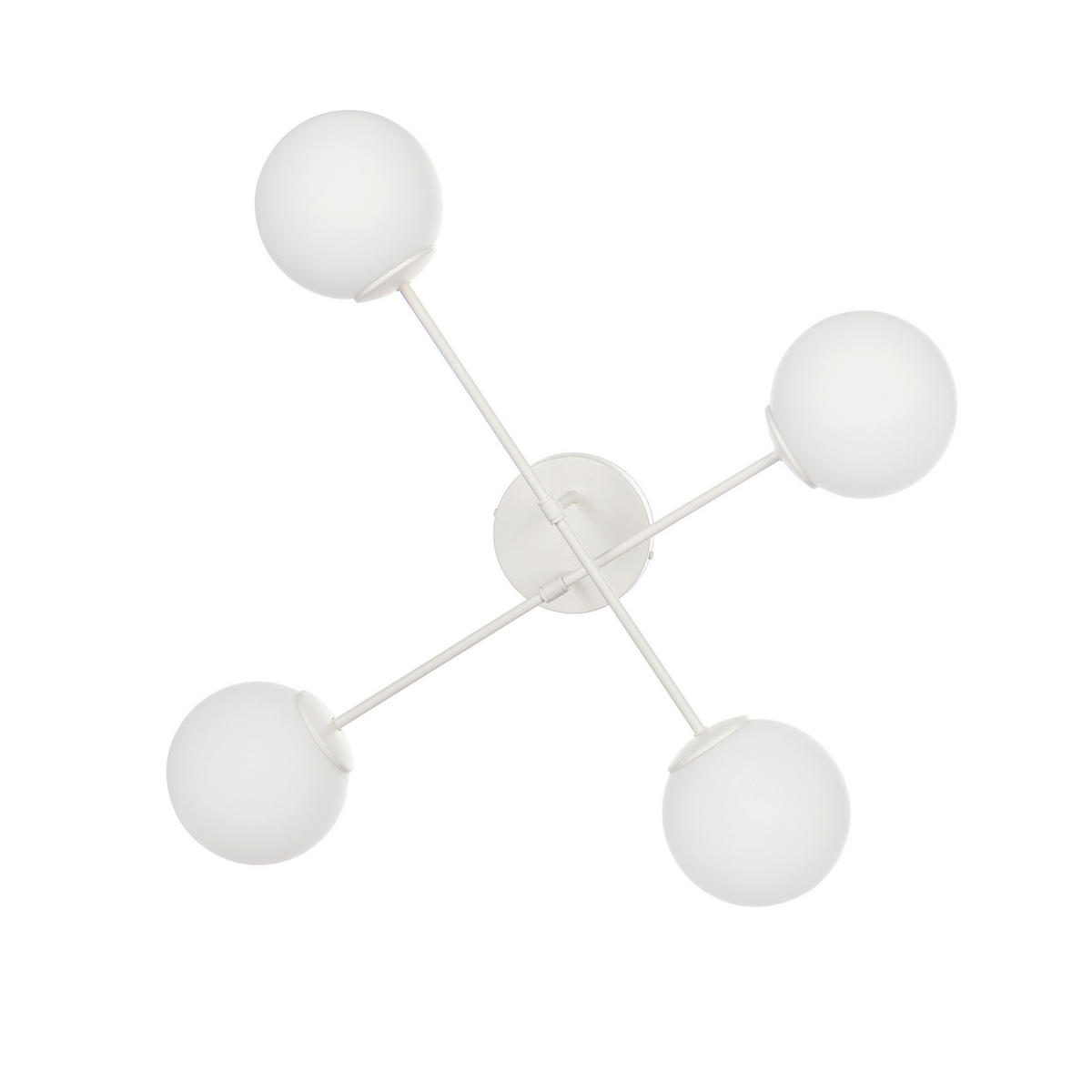 DECKENLEUCHTE    76/76/26 cm  - Sandfarben, KONVENTIONELL, Metall (76/76/26cm)