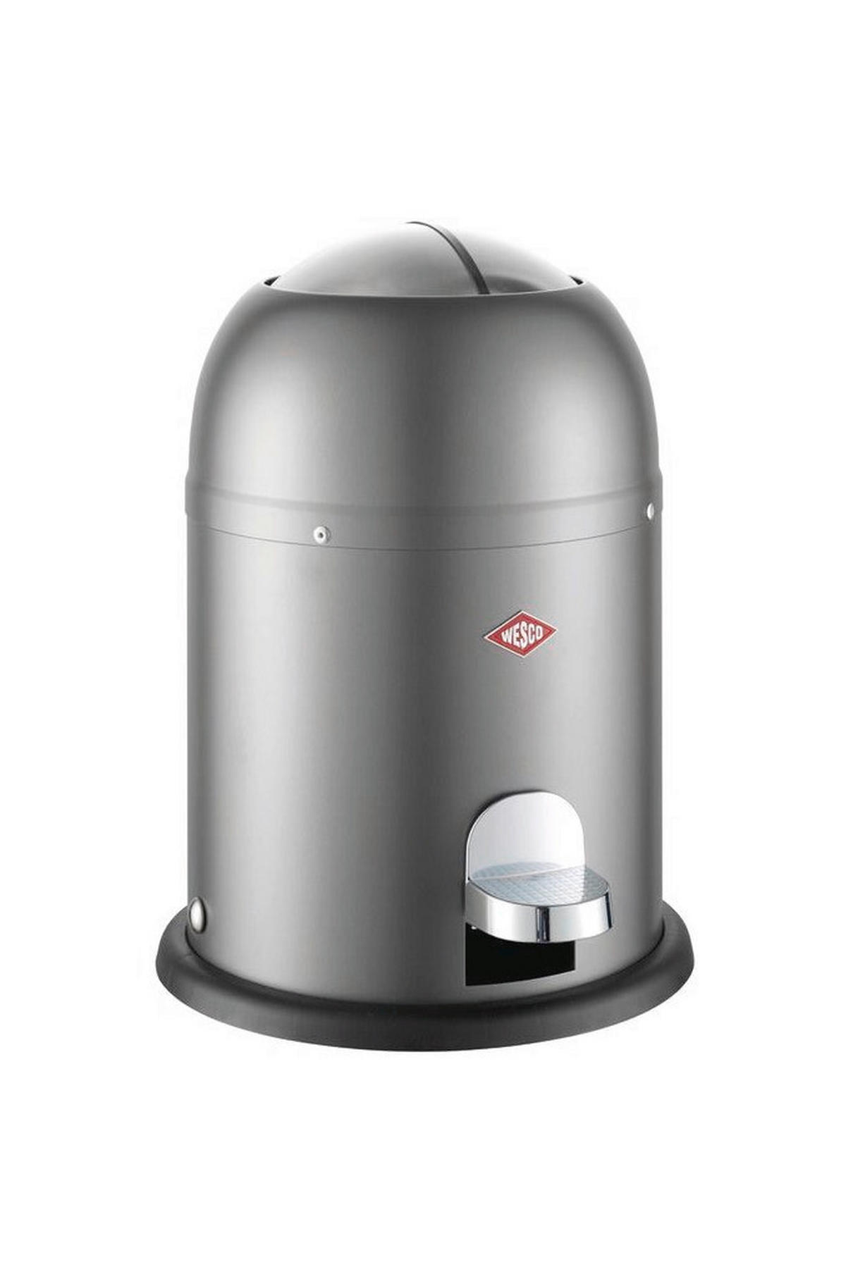 ABFALLSAMMLER MINI MASTER 6 L  - Graphitfarben/Schwarz, KONVENTIONELL, Kunststoff/Metall (26,4/36cm) - Wesco