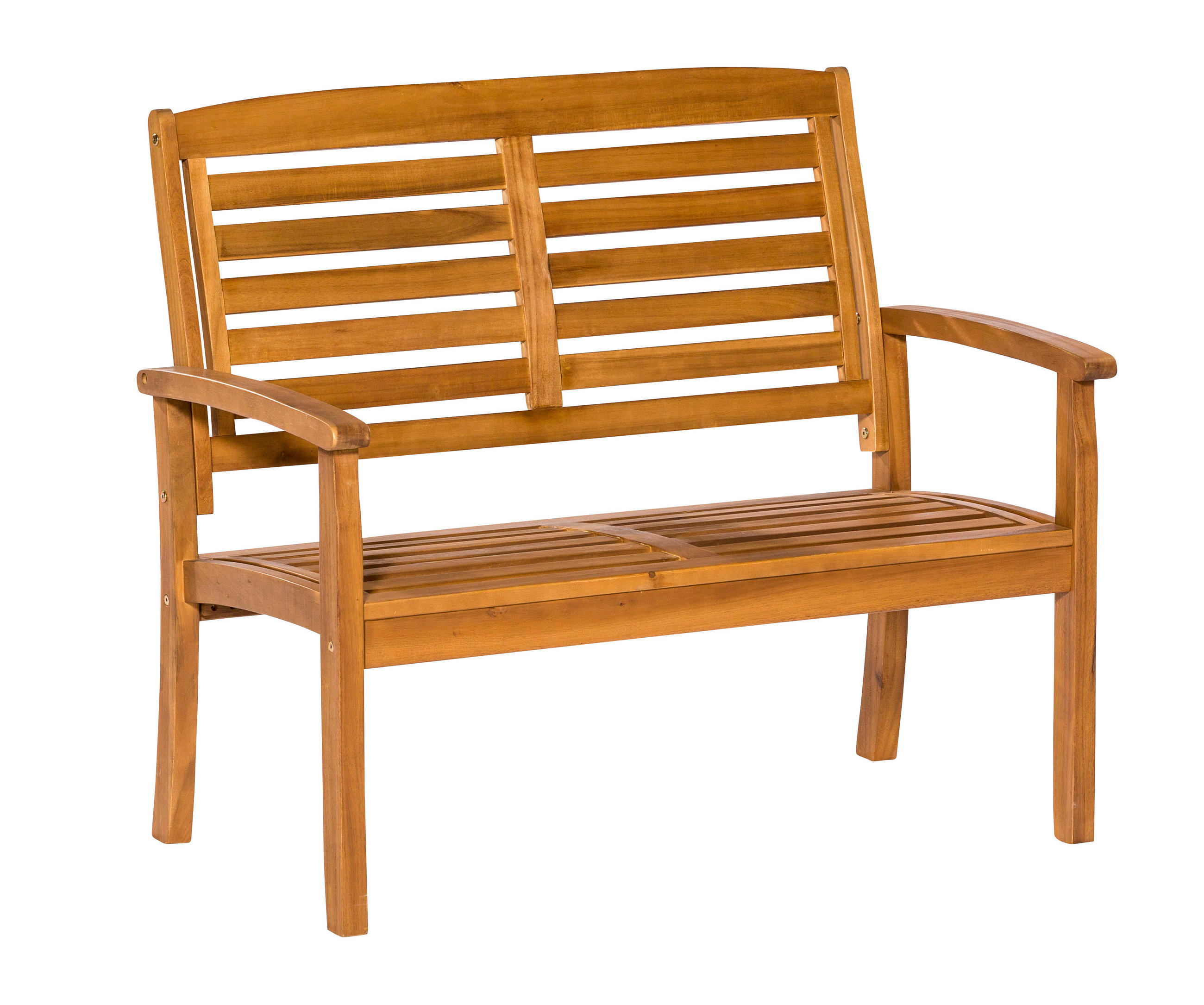 GARTENBANK 110/92/62 cm Akazie   - Akaziefarben, ROMANTIK / LANDHAUS, Holz (110/92/62cm) - Gardenson