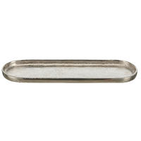 DEKOSCHALE - Silberfarben, Basics, Metall (37/2,5/11,5cm)