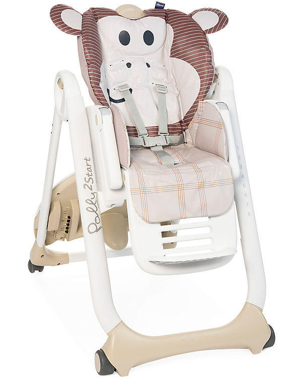 HOCHSTUHL POLLY 2 START Orange, Rot  - Rot/Orange, Basics, Kunststoff/Metall (54,8/110/83,5cm) - Chicco