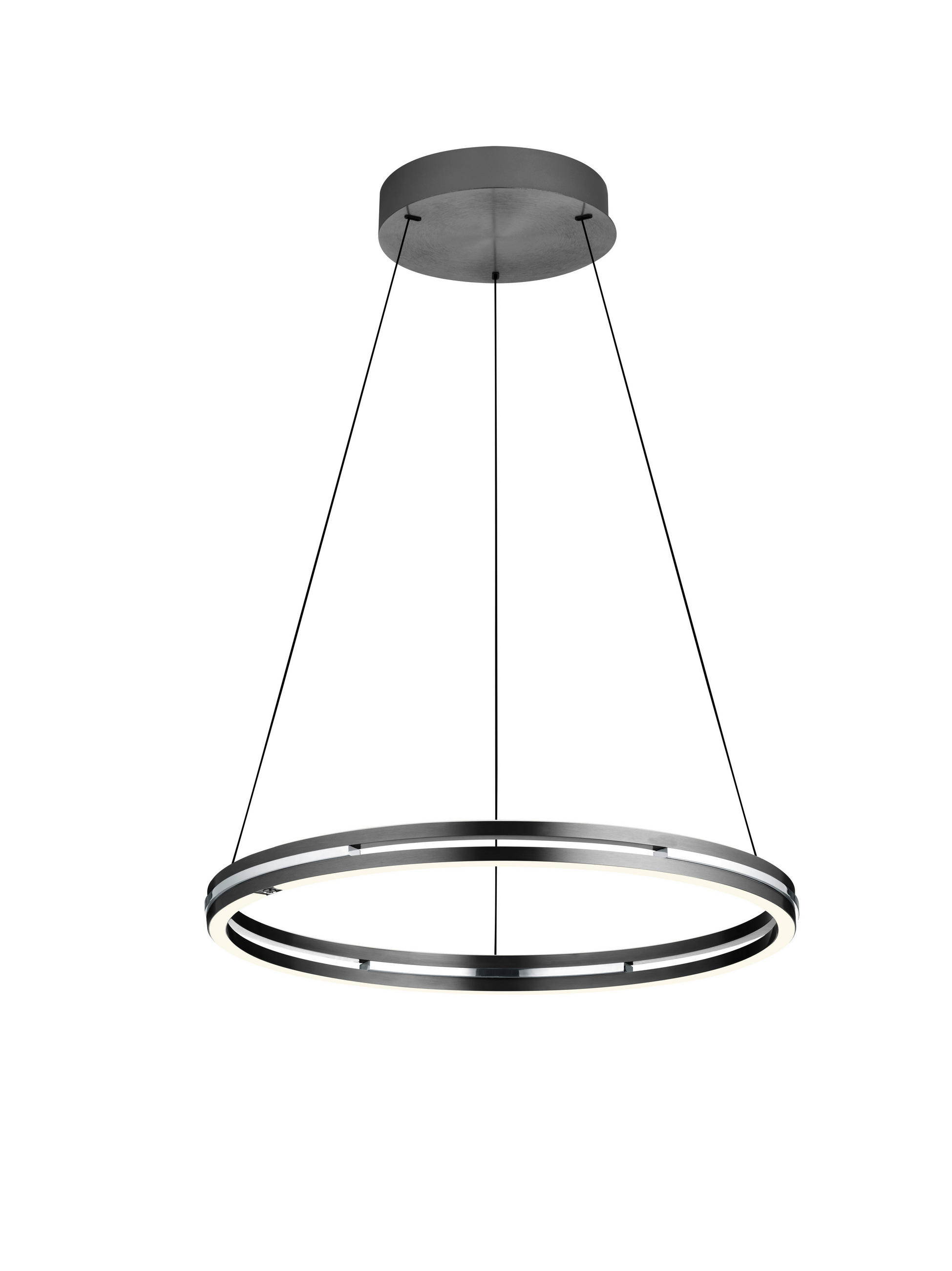 LED-HÄNGELEUCHTE 60/180 cm  - Anthrazit, Design, Metall (60/180cm) - elements by BANKAMP