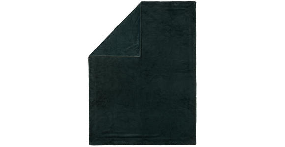 FELLDECKE Yukon 150/200 cm - Grün, Design, Textil (150/200cm) - Novel