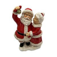 BOŽIĆNA FIGURA - bijela/crvena, Lifestyle, plastika (14/20/8cm) - X-Mas