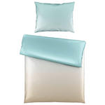 WENDEBETTWÄSCHE Satin 140/200 cm  - Blau, Design, Textil (140/200cm) - Esposa