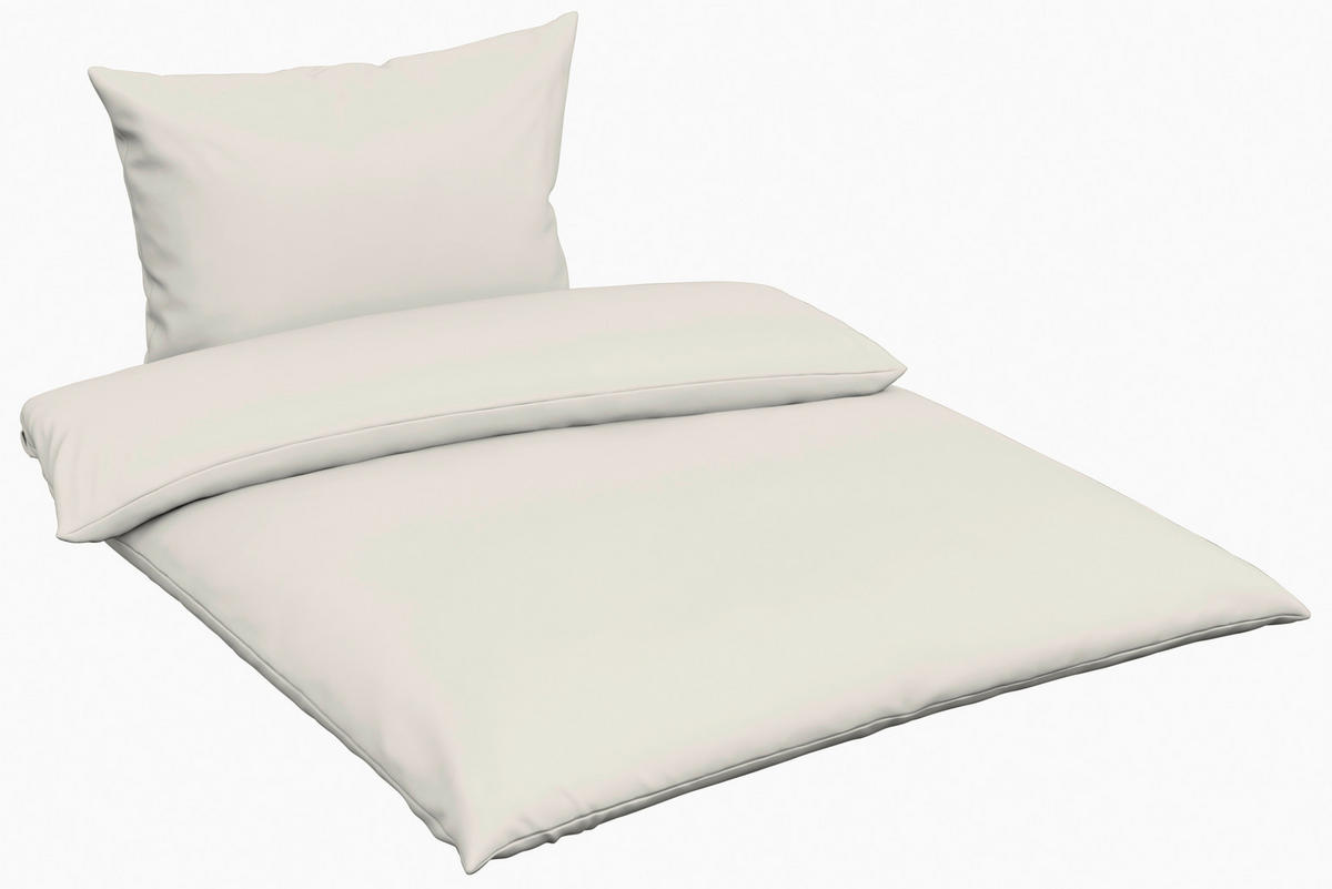 BETTWÄSCHE 140/200 cm  - Champagner, KONVENTIONELL, Textil (140/200cm) - Novel