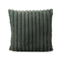 DEKORAČNÍ POLŠTÁŘ 45/45 cm - tmavě zelená, Basics, textil (45/45cm) - Novel