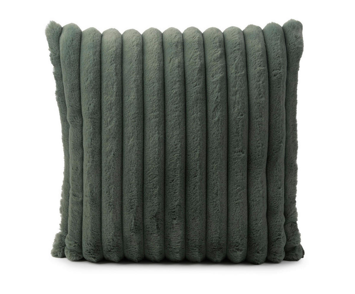 DEKORAČNÍ POLŠTÁŘ 45/45 cm - tmavě zelená, Basics, textil (45/45cm) - Novel