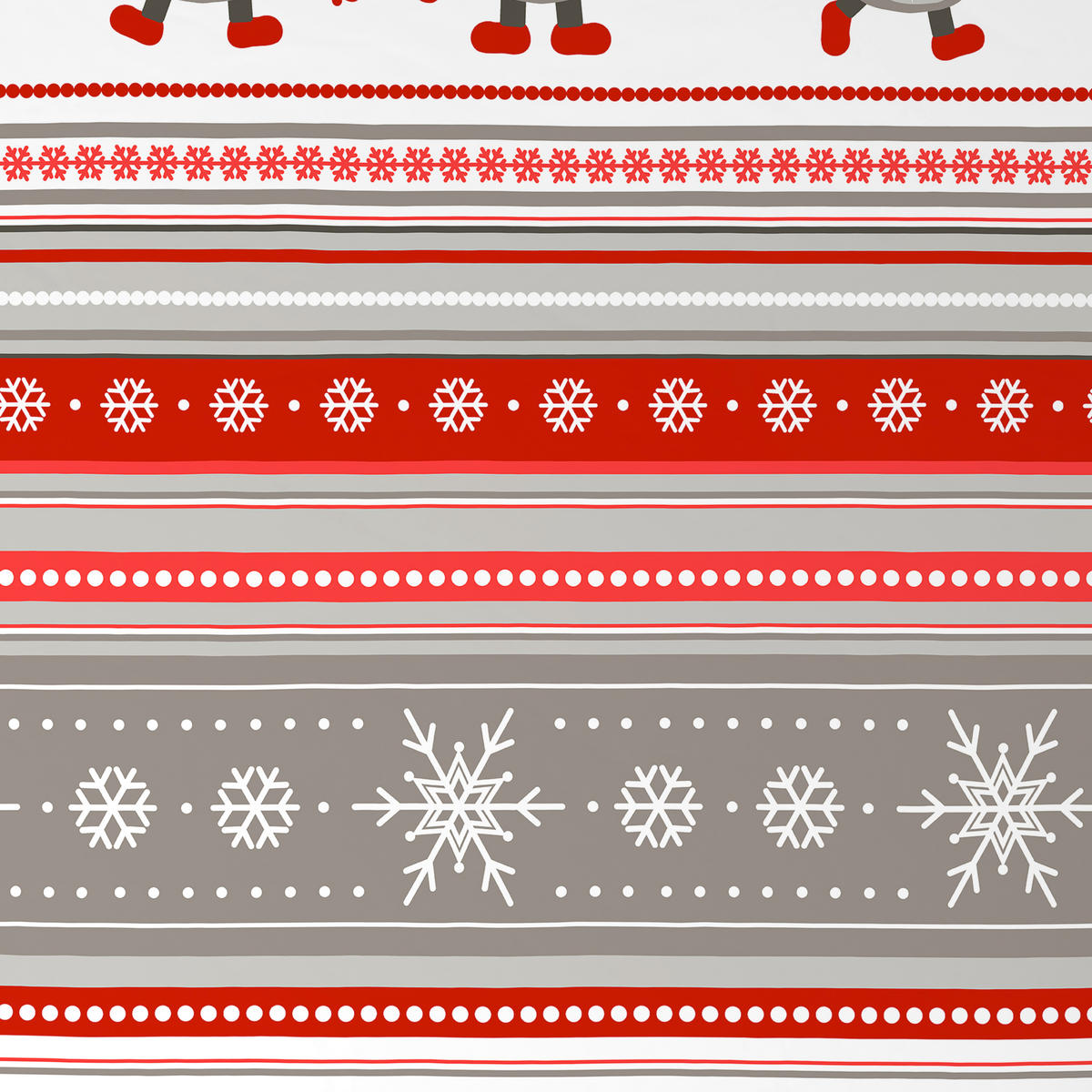 BETTWÄSCHE 2-teilig Flanell 135/200 cm  - Rot, Textil (135/200cm) - Esposa