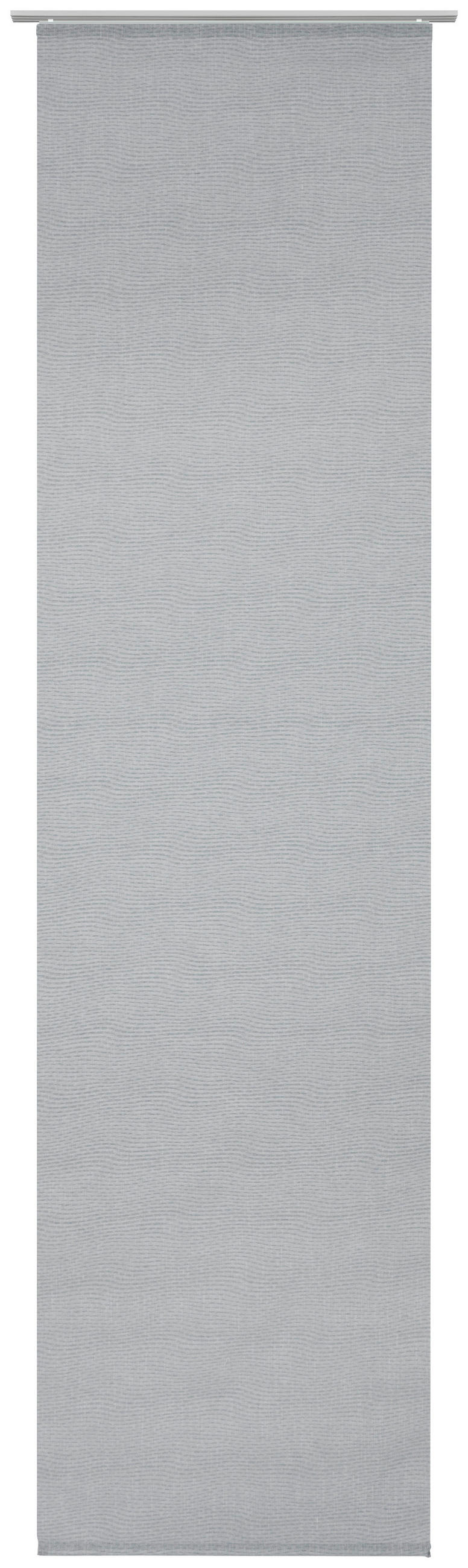 FLÄCHENVORHANG   halbtransparent  60/255 cm   - Silberfarben, Design, Textil (60/255cm) - Novel
