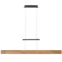 LED-HÄNGELEUCHTE Mexico 120/9/150 cm   - Natur, Holz (120/9/150cm) - Waldwelt