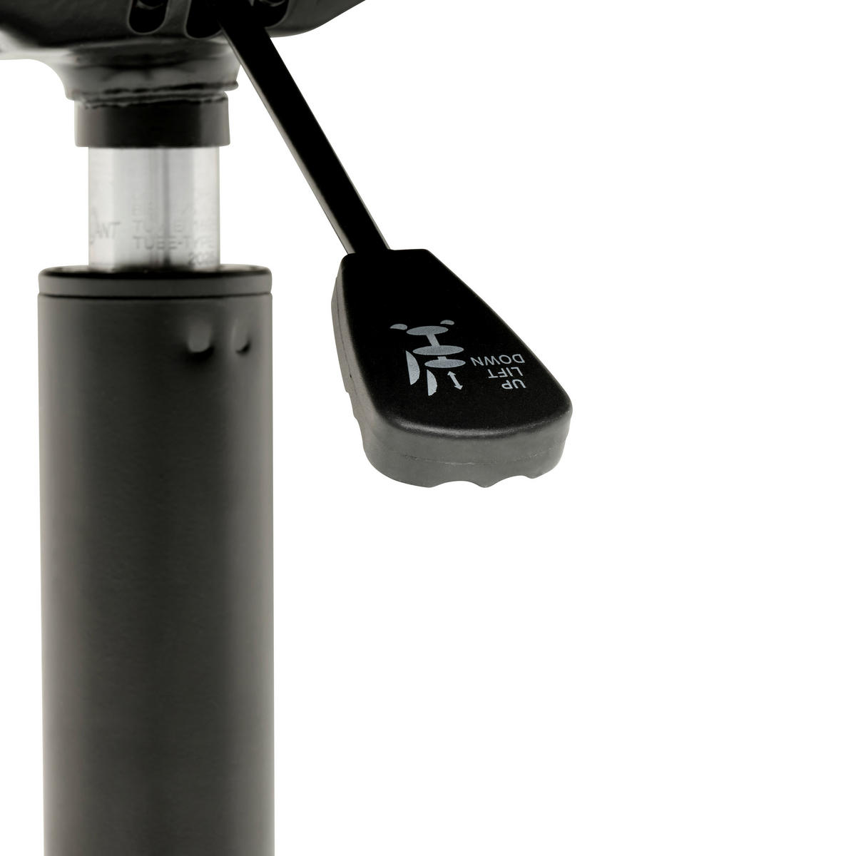 DREHSTUHL  in Webstoff Grün  - Schwarz/Grün, MODERN, Kunststoff/Textil (55/85-95/60cm) - MID.YOU