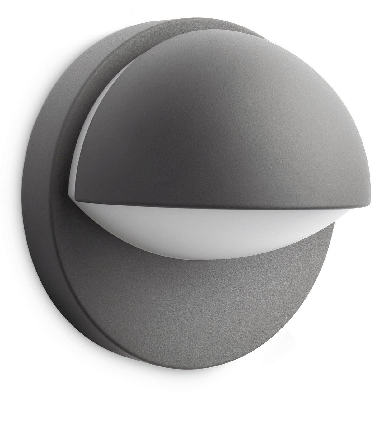 ZIDNA SVJETILJKA VANJSKA June  - antracit, Basics, metal (19,5/13,5/19,5cm) - Philips