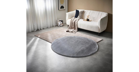 WEBTEPPICH 120 cm Tonga Beige  - Beige, KONVENTIONELL, Naturmaterialien/Textil (120cm) - Novel