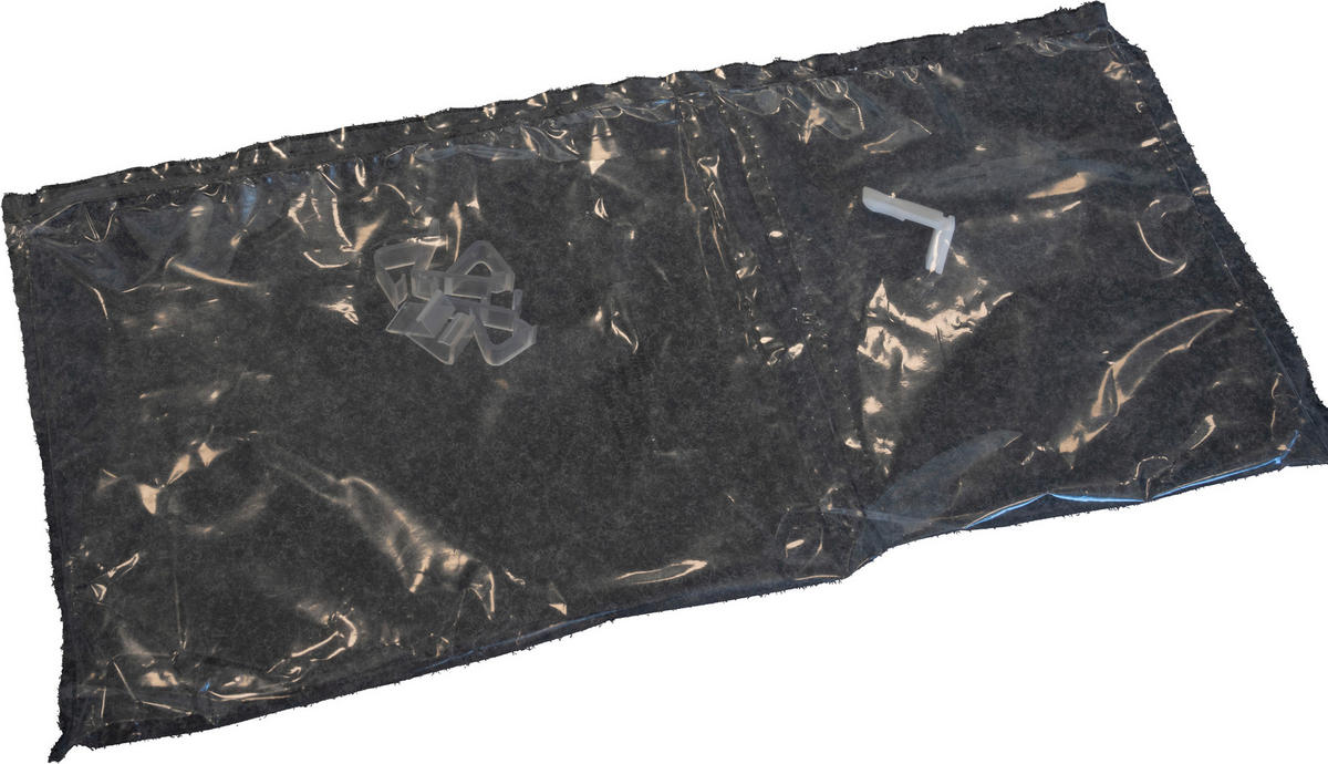 SOCKEL  - Weiß, Basics, Holzwerkstoff (105/15,5/1,3cm) - Impuls